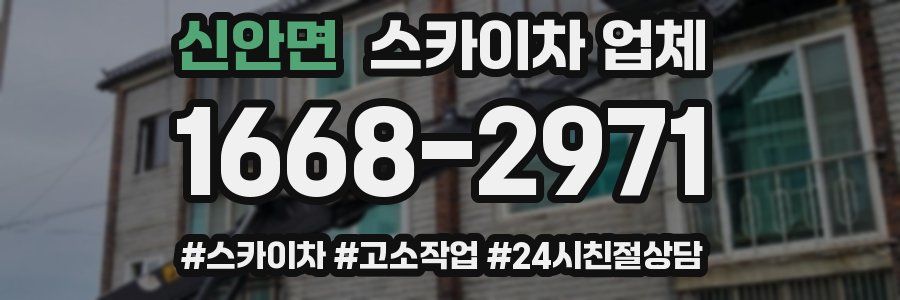 신안면 스카이차 업체