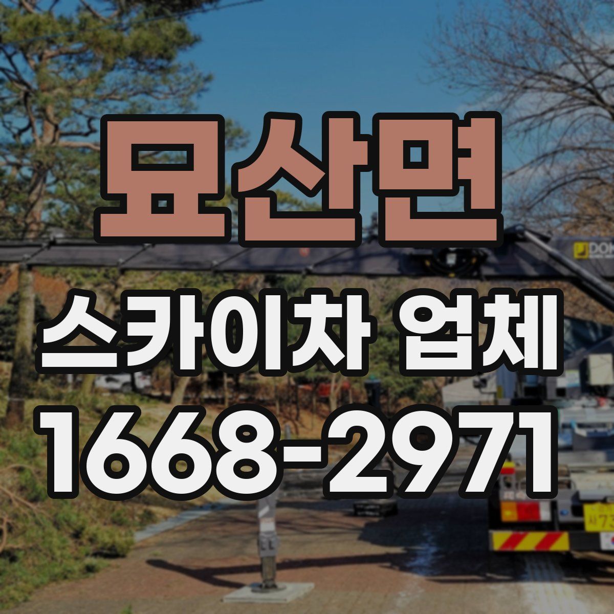 묘산면 스카이차 업체