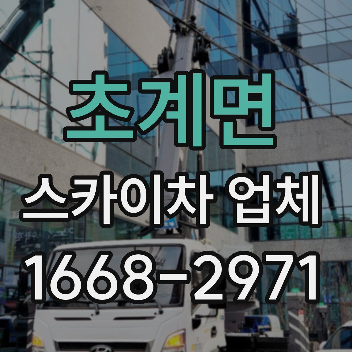 초계면 스카이차 업체