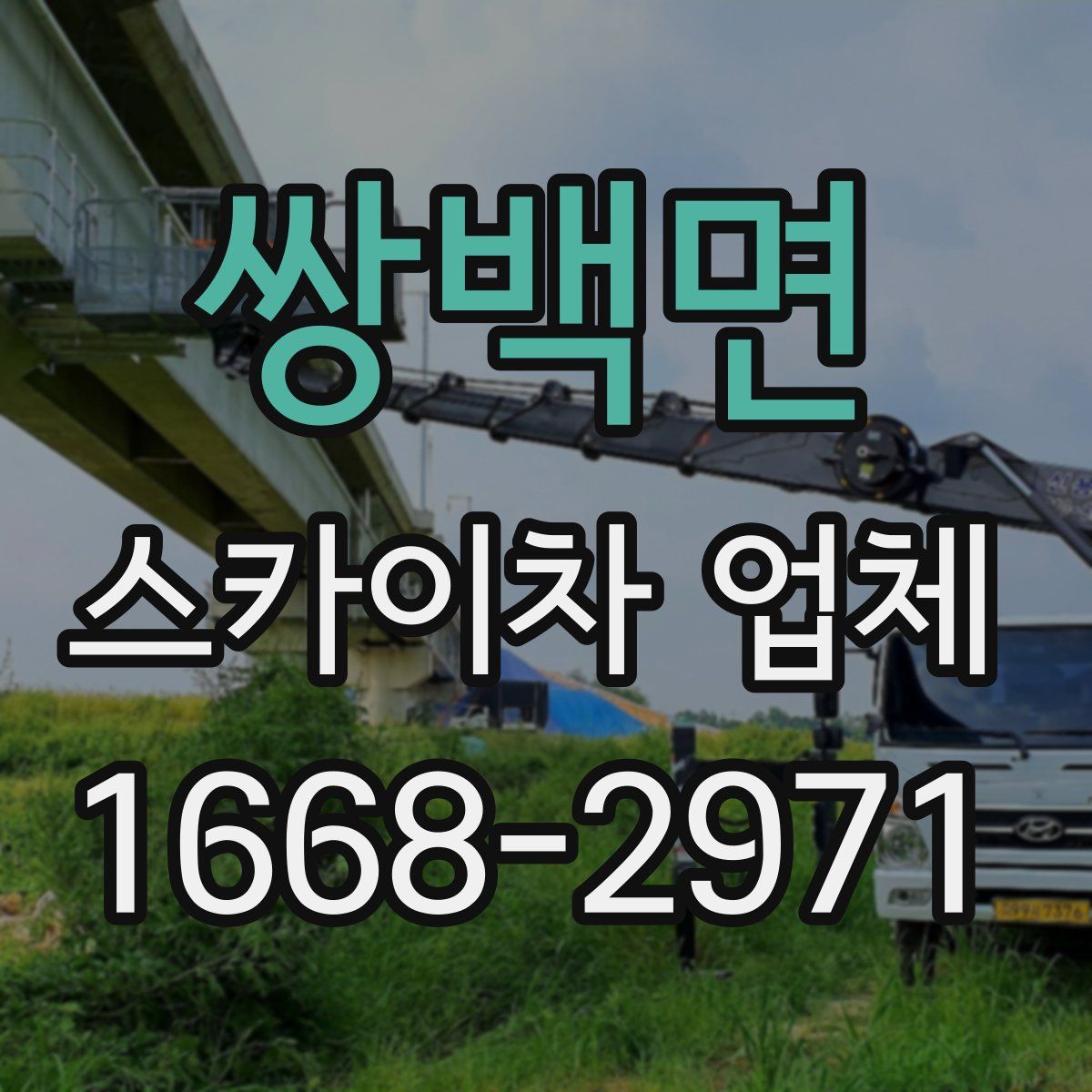 쌍백면 스카이차 업체