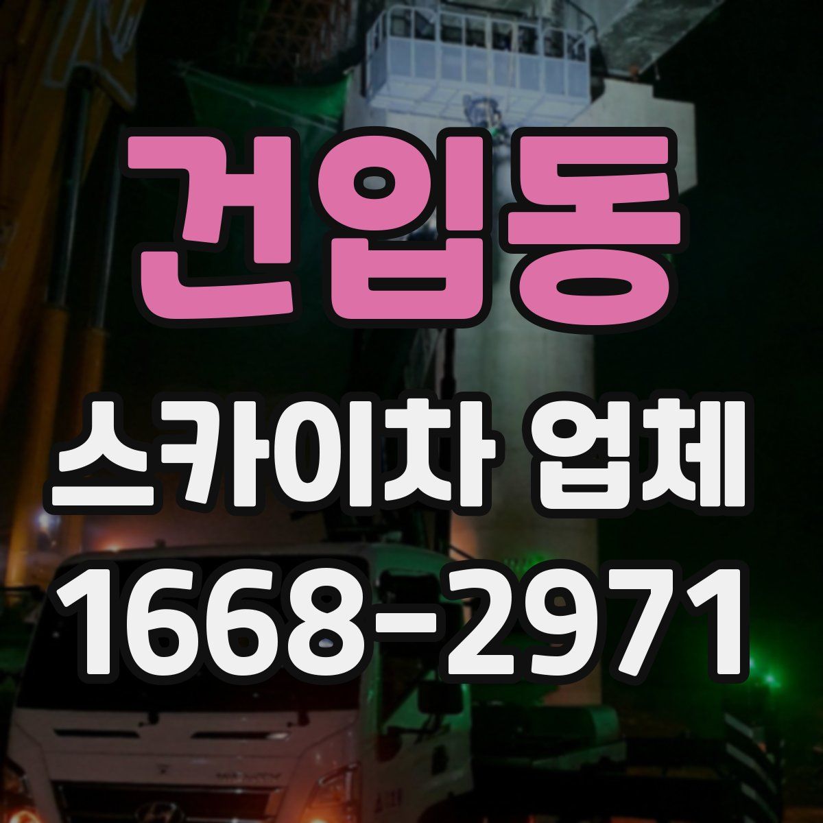 건입동 스카이차 업체