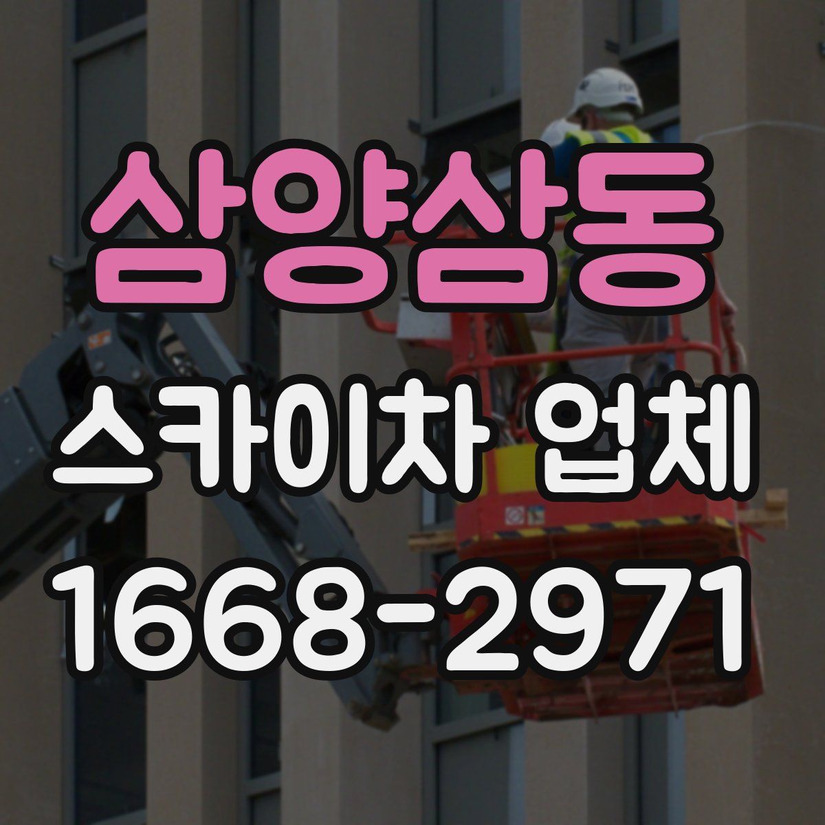 삼양삼동 스카이차 업체