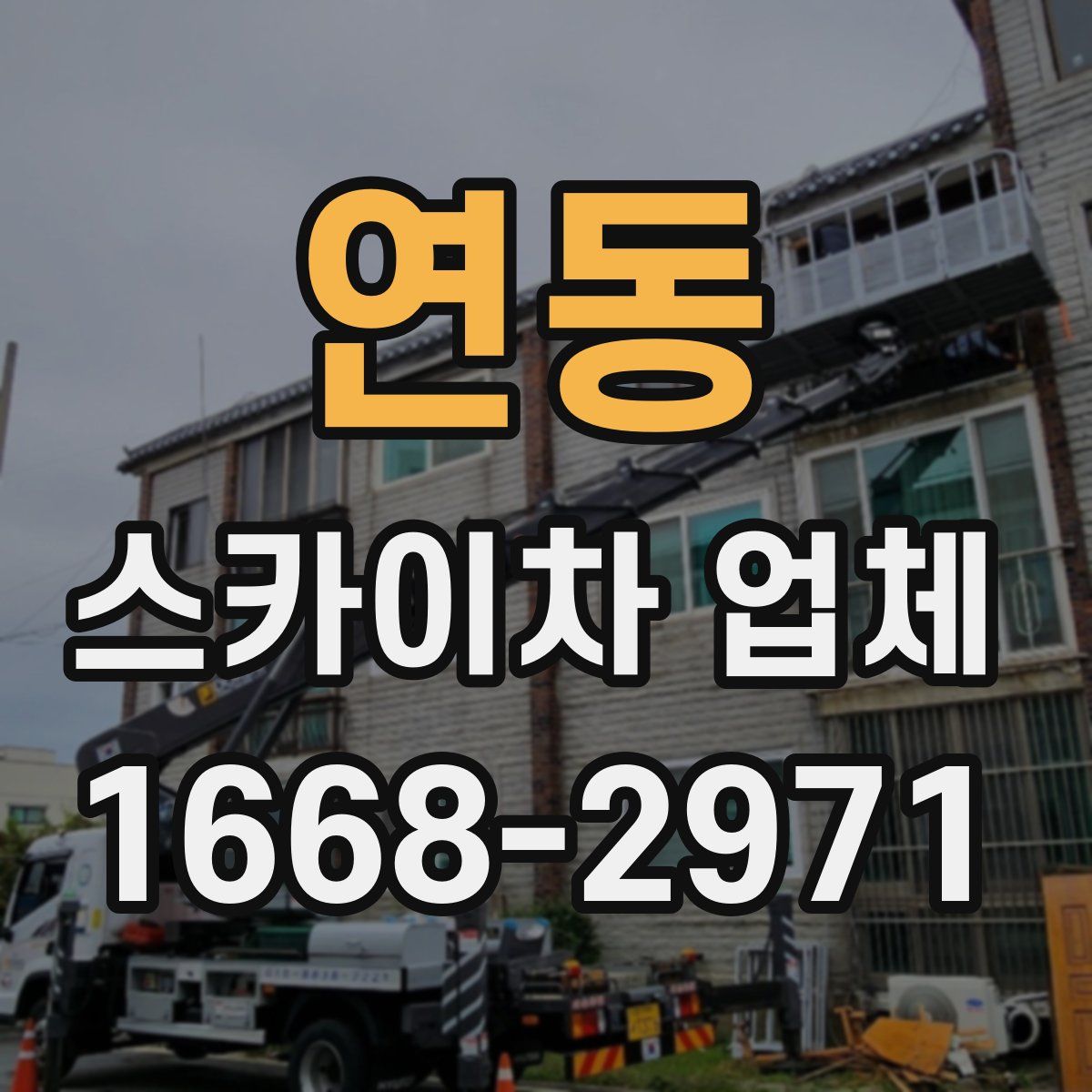 연동 스카이차 업체