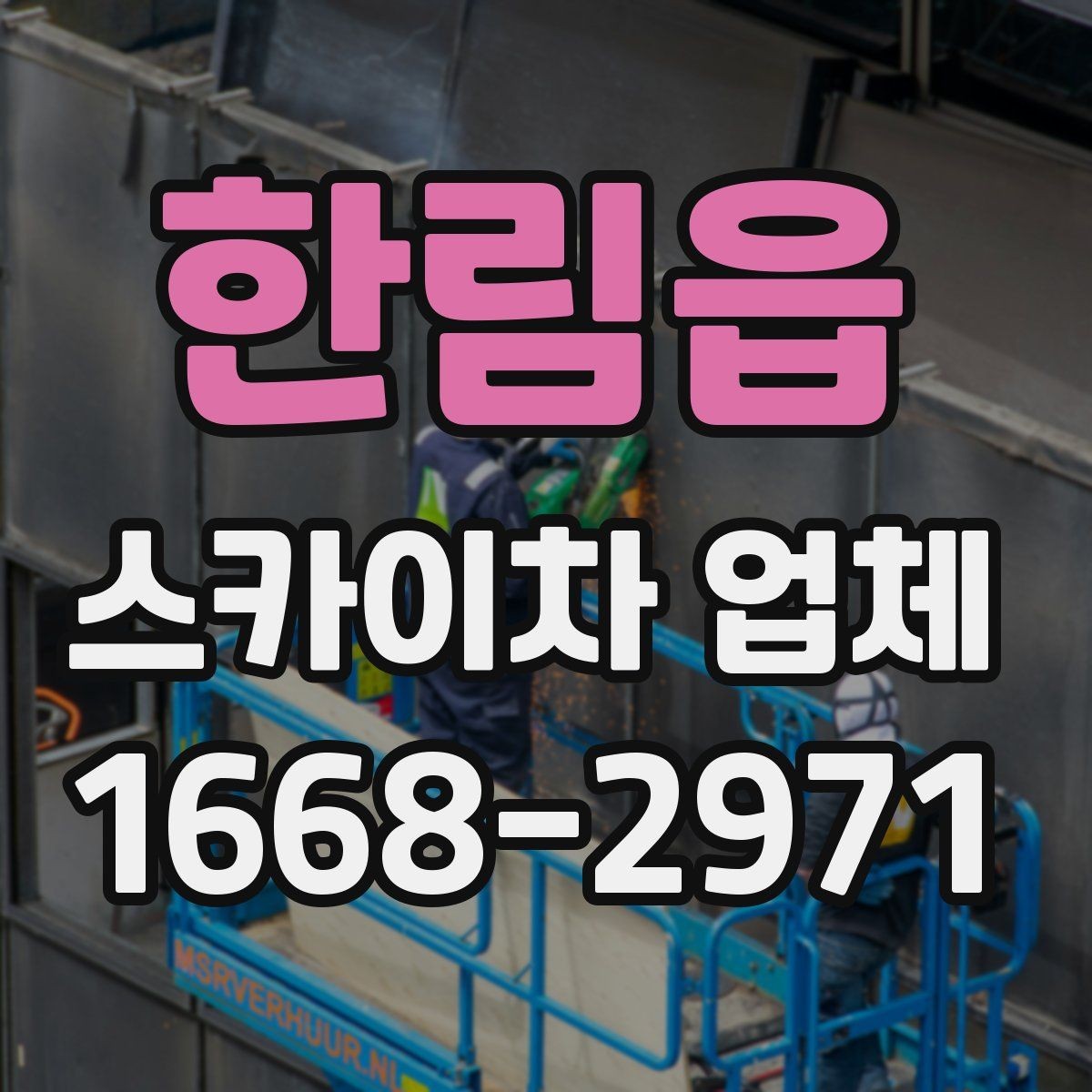한림읍 스카이차 업체 이용 후기에서 자주 보는 포인트