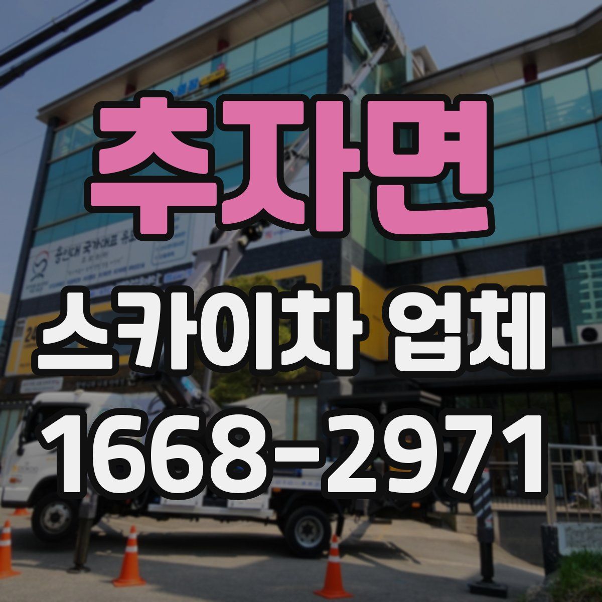 추자면 스카이차 업체