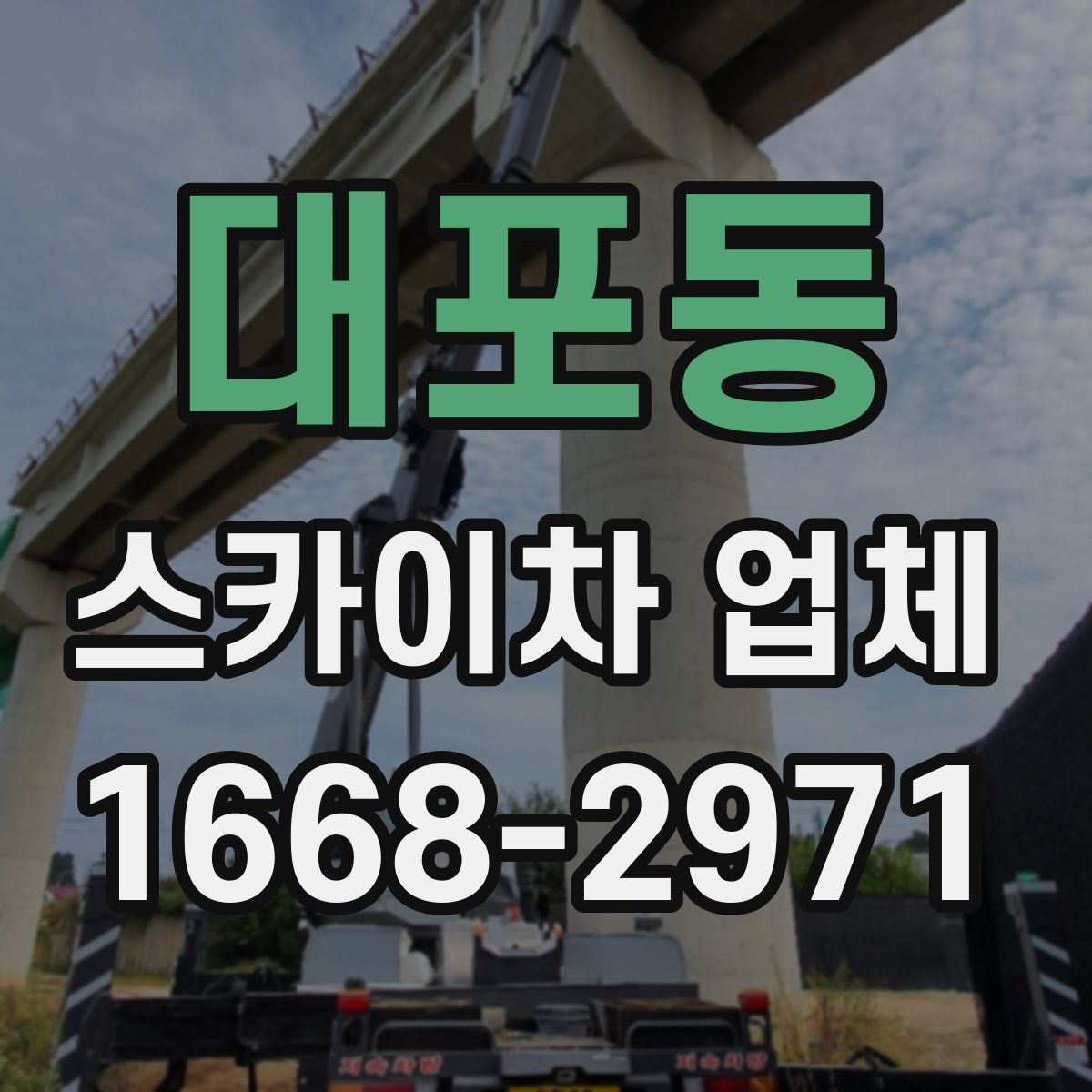 대포동 스카이차 업체
