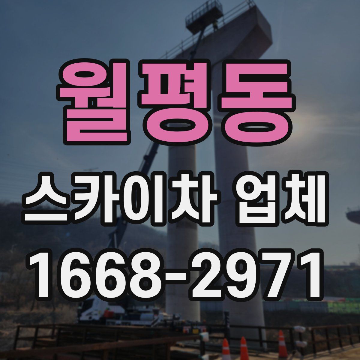 월평동 스카이차 업체