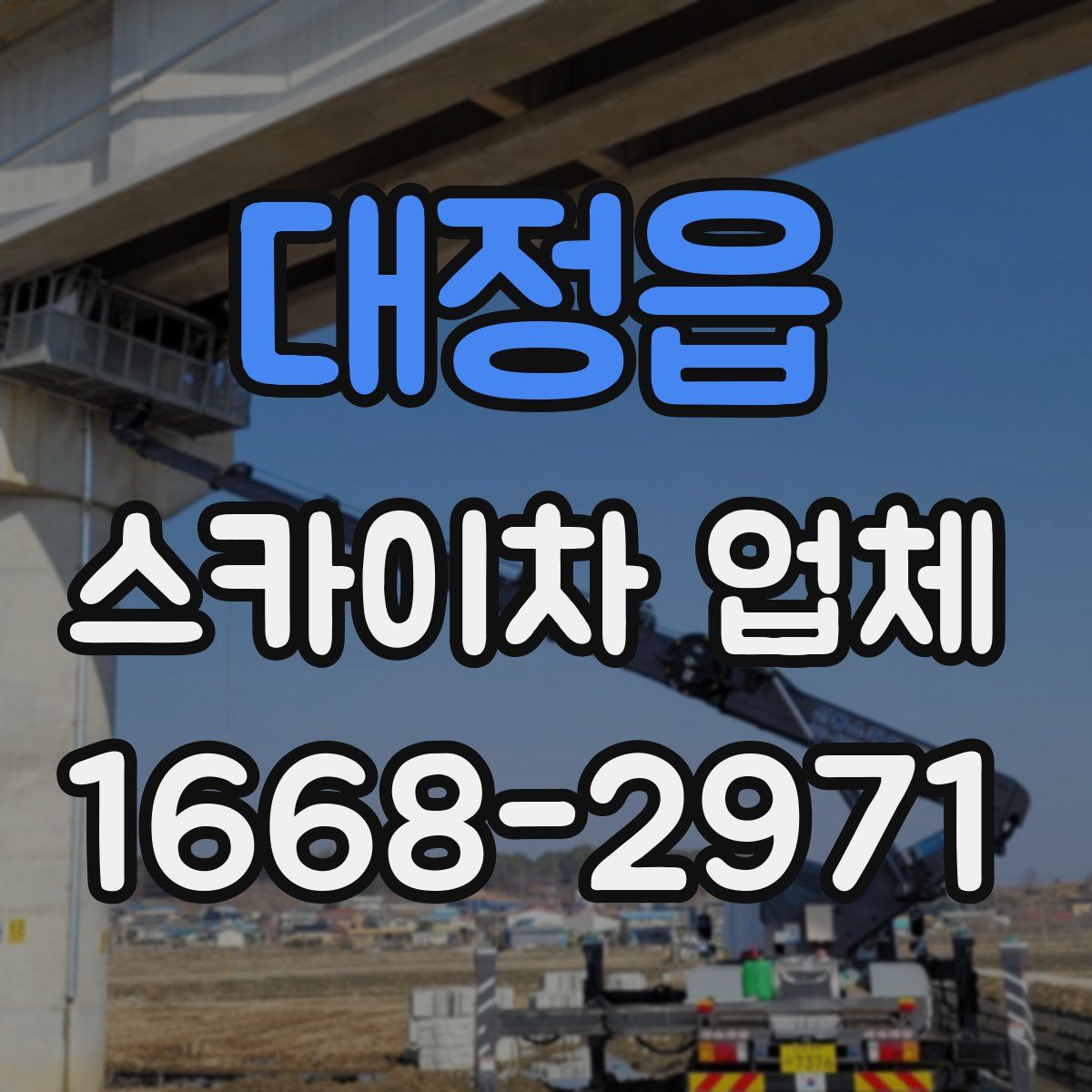 대정읍 스카이차 업체