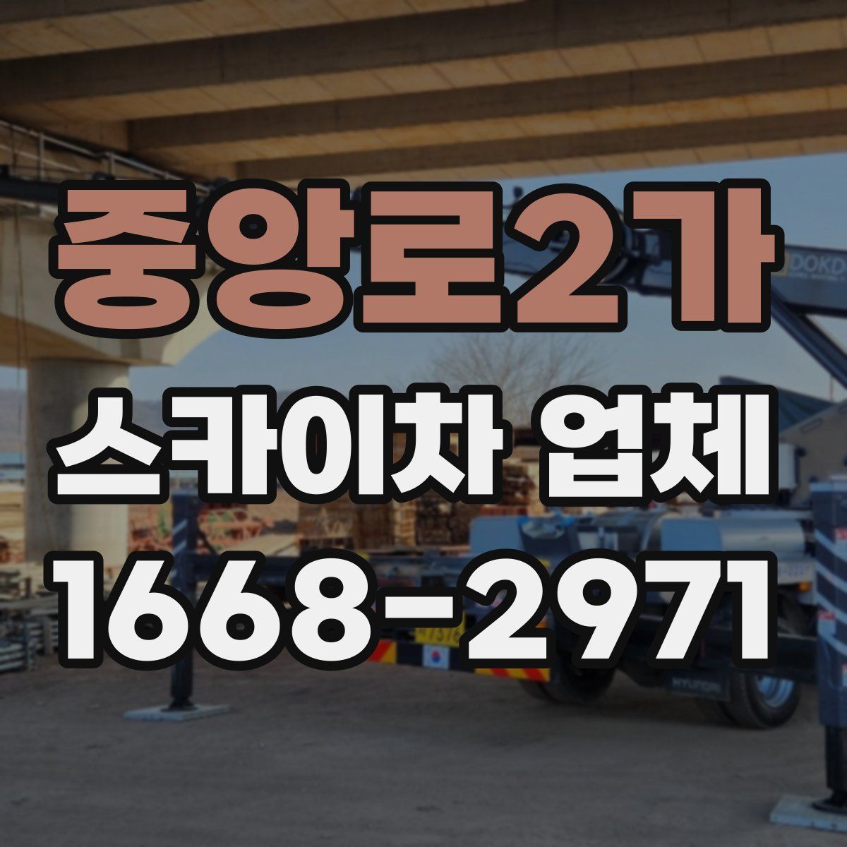 중앙로2가 스카이차 업체