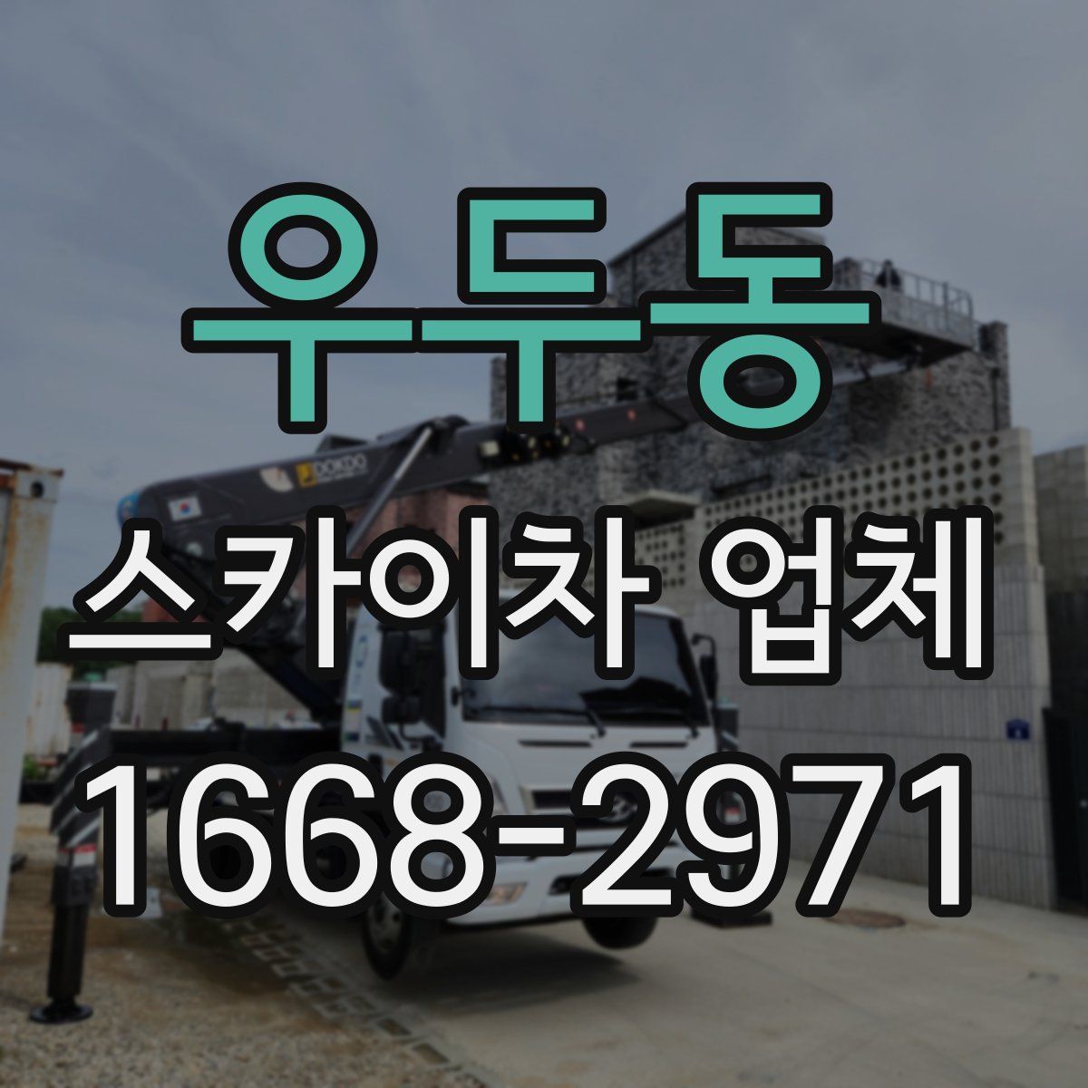 우두동 스카이차 업체