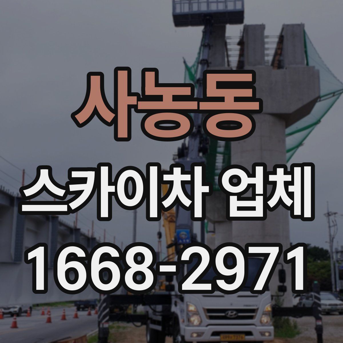 사농동 스카이차 업체