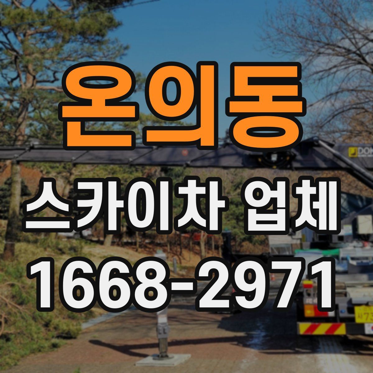 온의동 스카이차 업체