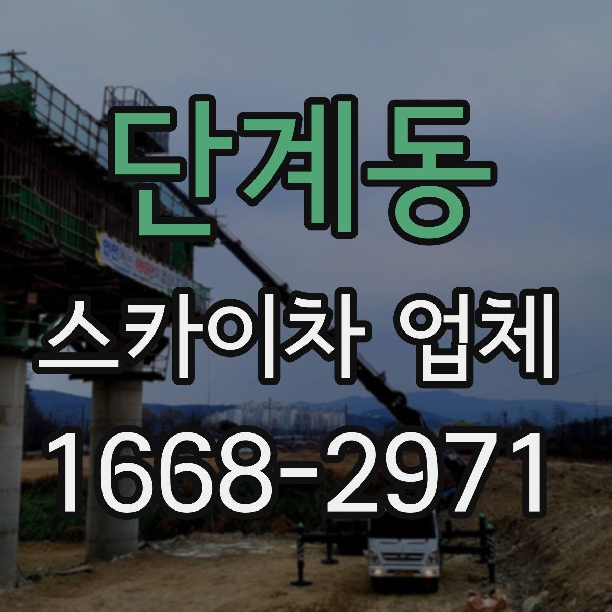 단계동 스카이차 업체