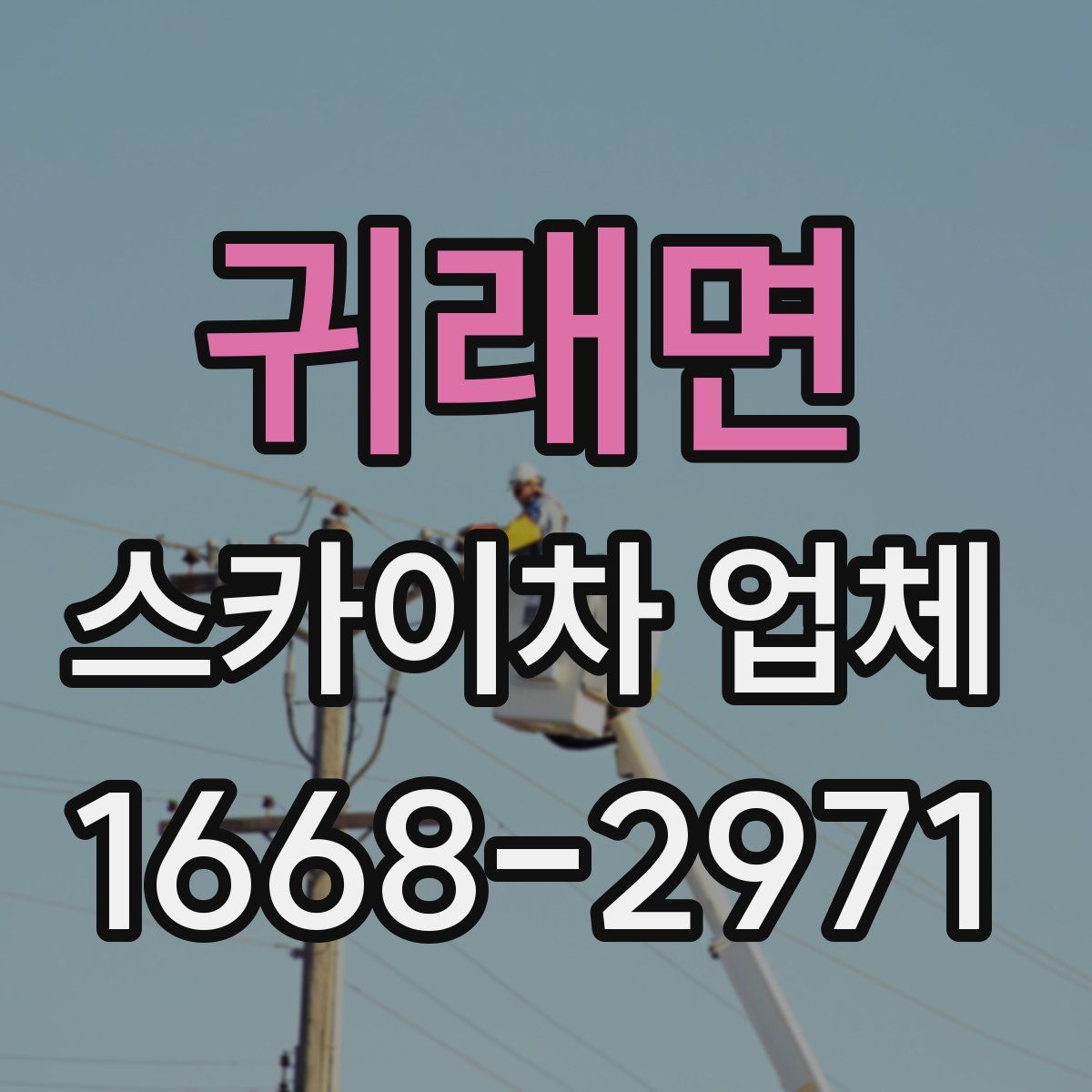 귀래면 스카이차 업체