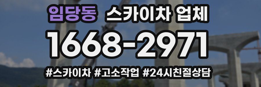 임당동 스카이차 업체