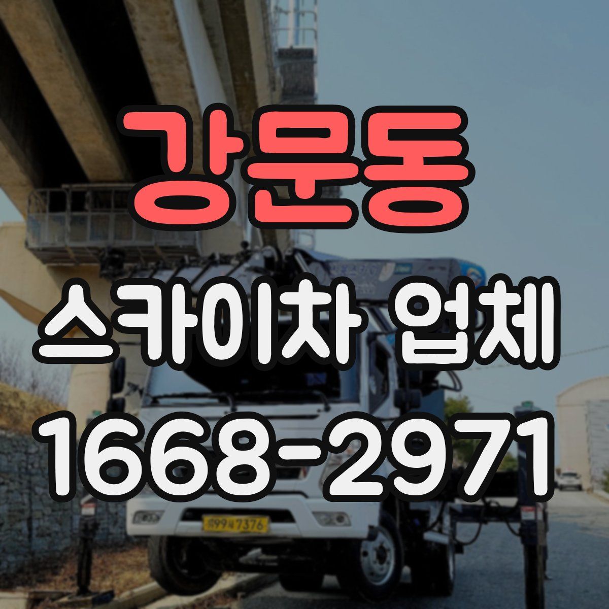강문동 스카이차 업체