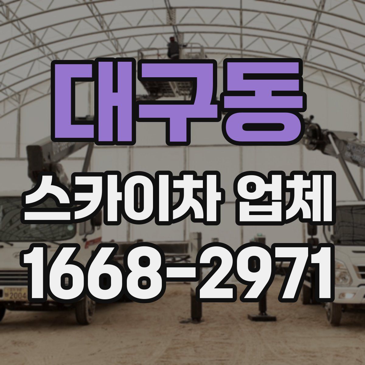 대구동 스카이차 업체