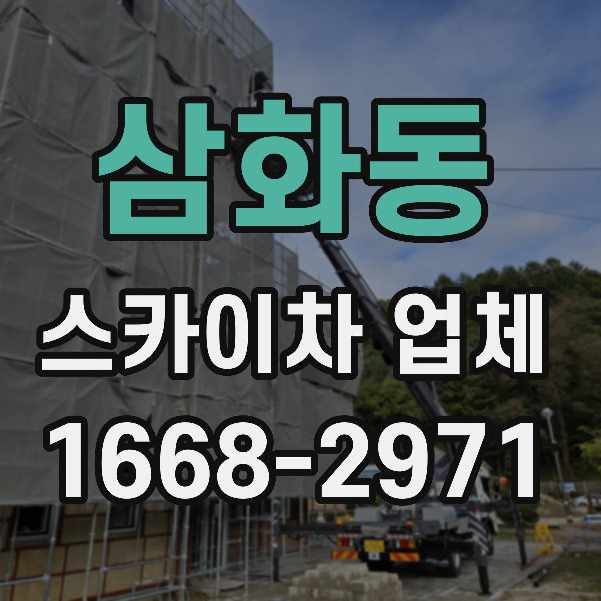 삼화동 스카이차 업체