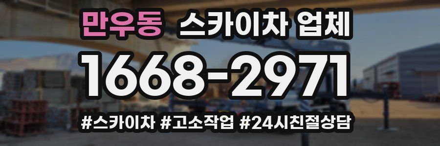 만우동 스카이차 업체