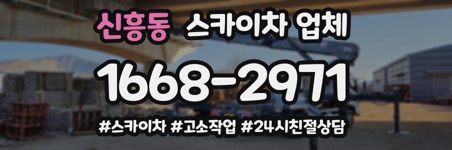 신흥동 스카이차 업체