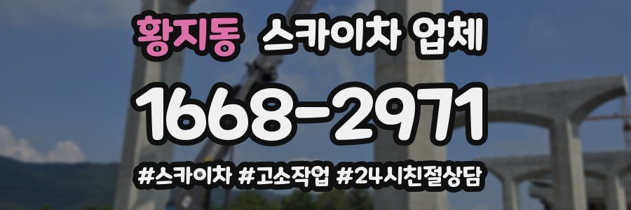 황지동 스카이차 업체