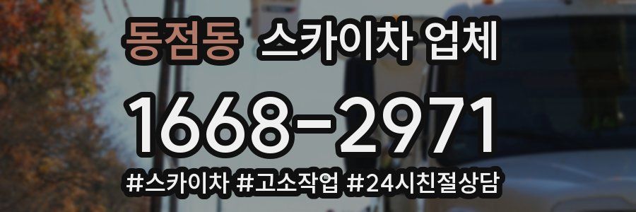 동점동 스카이차 업체