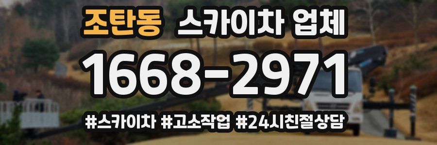 조탄동 스카이차 업체