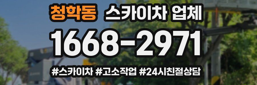 청학동 스카이차 업체