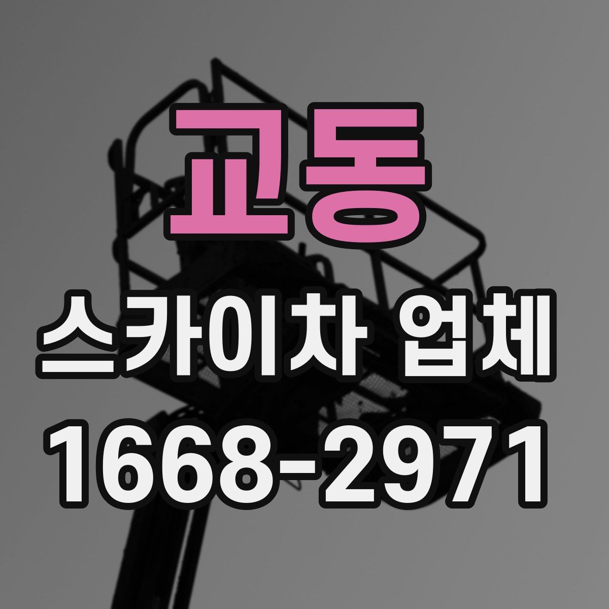 교동 스카이차 업체