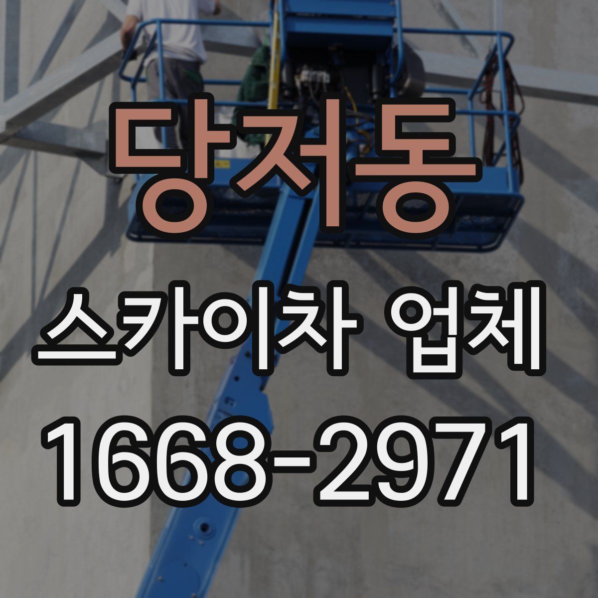 당저동 스카이차 업체