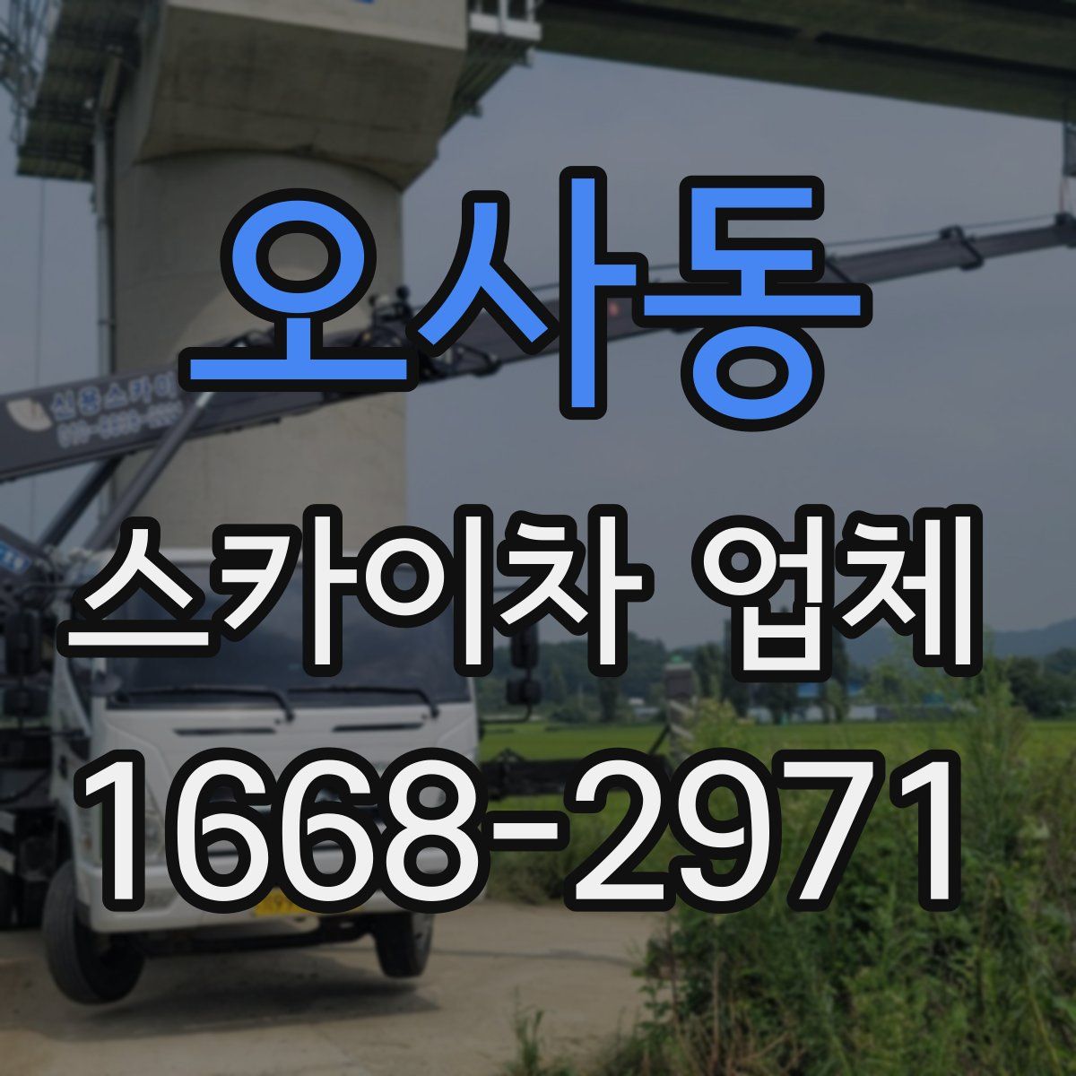 오사동 스카이차 업체