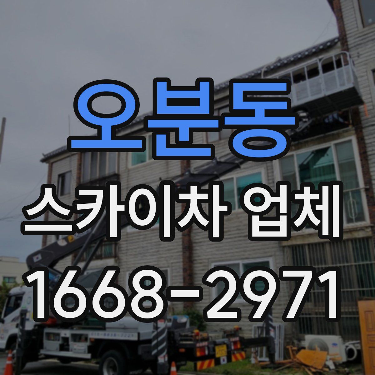 오분동 스카이차 업체
