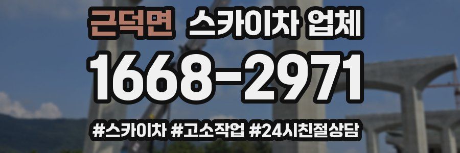 근덕면 스카이차 업체