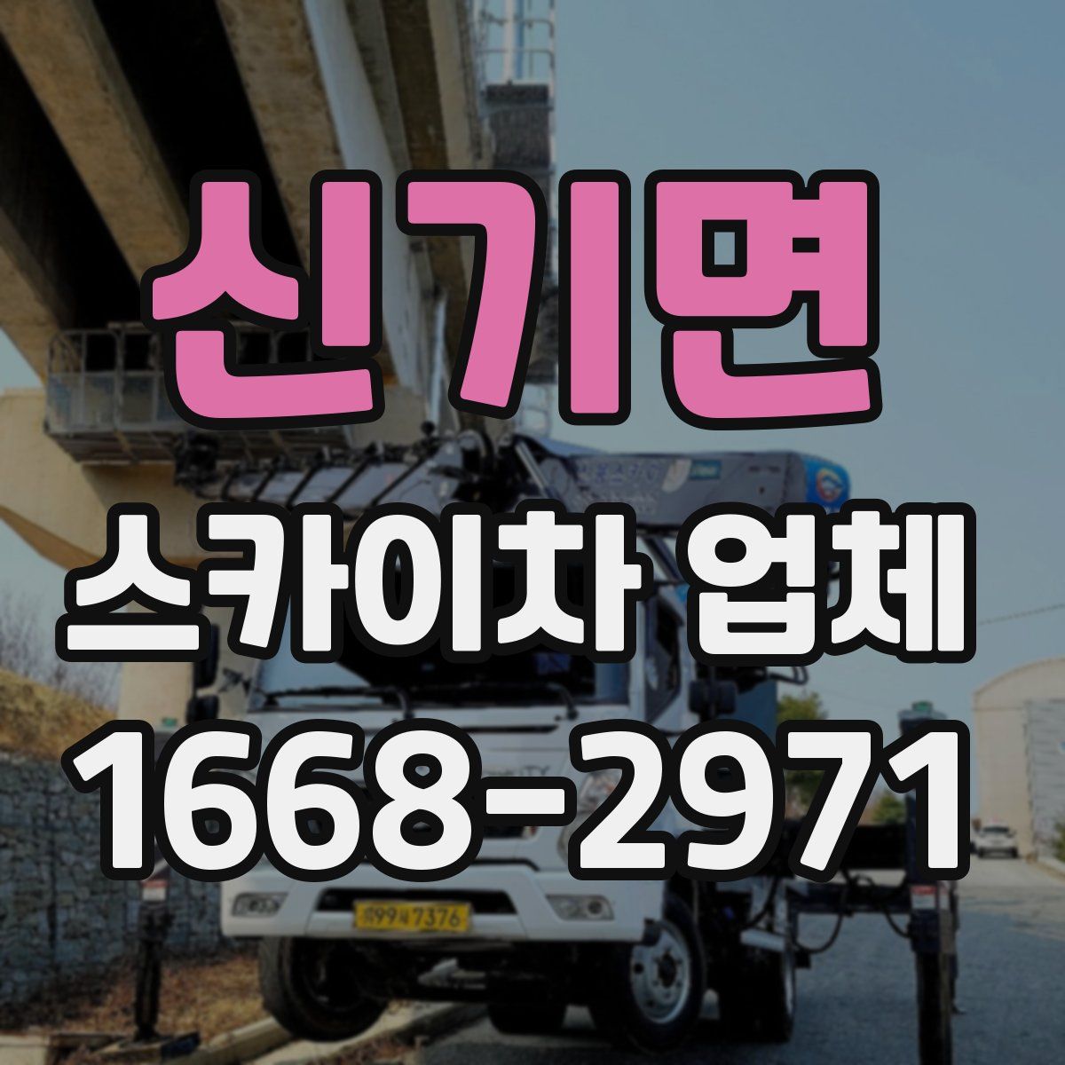 신기면 스카이차 업체