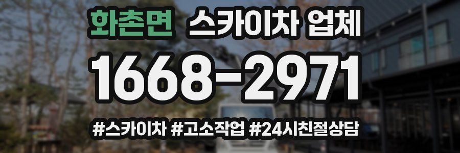 화촌면 스카이차 업체