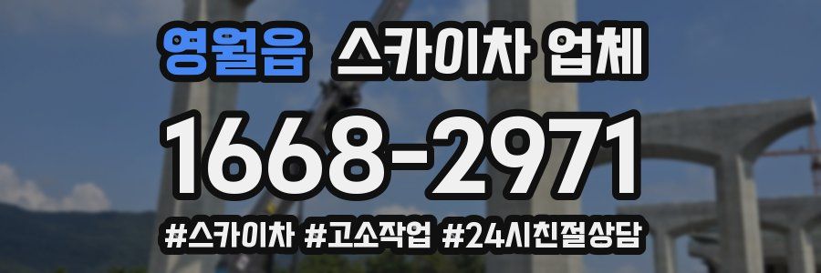 영월읍 스카이차 업체