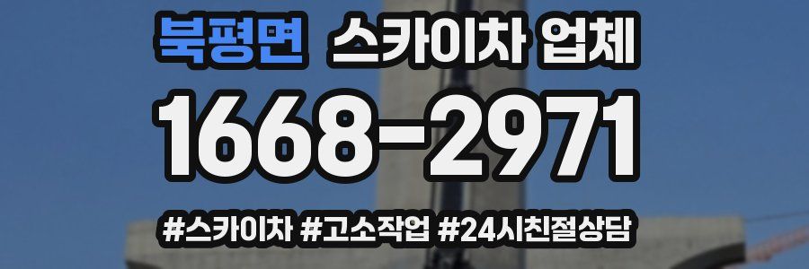 북평면 스카이차 업체