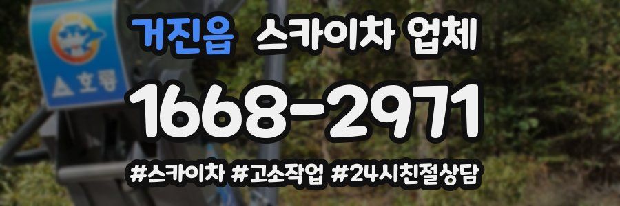 거진읍 스카이차 업체