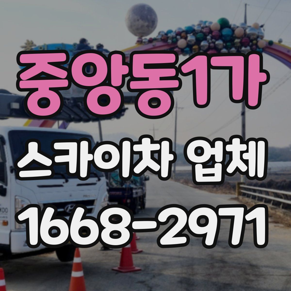 중앙동1가 스카이차 업체