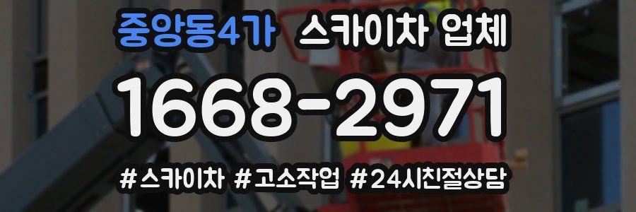 중앙동4가 스카이차 업체
