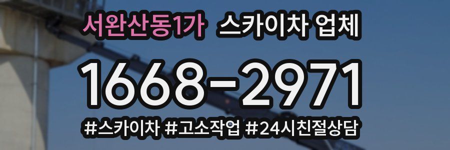 서완산동1가 스카이차 업체