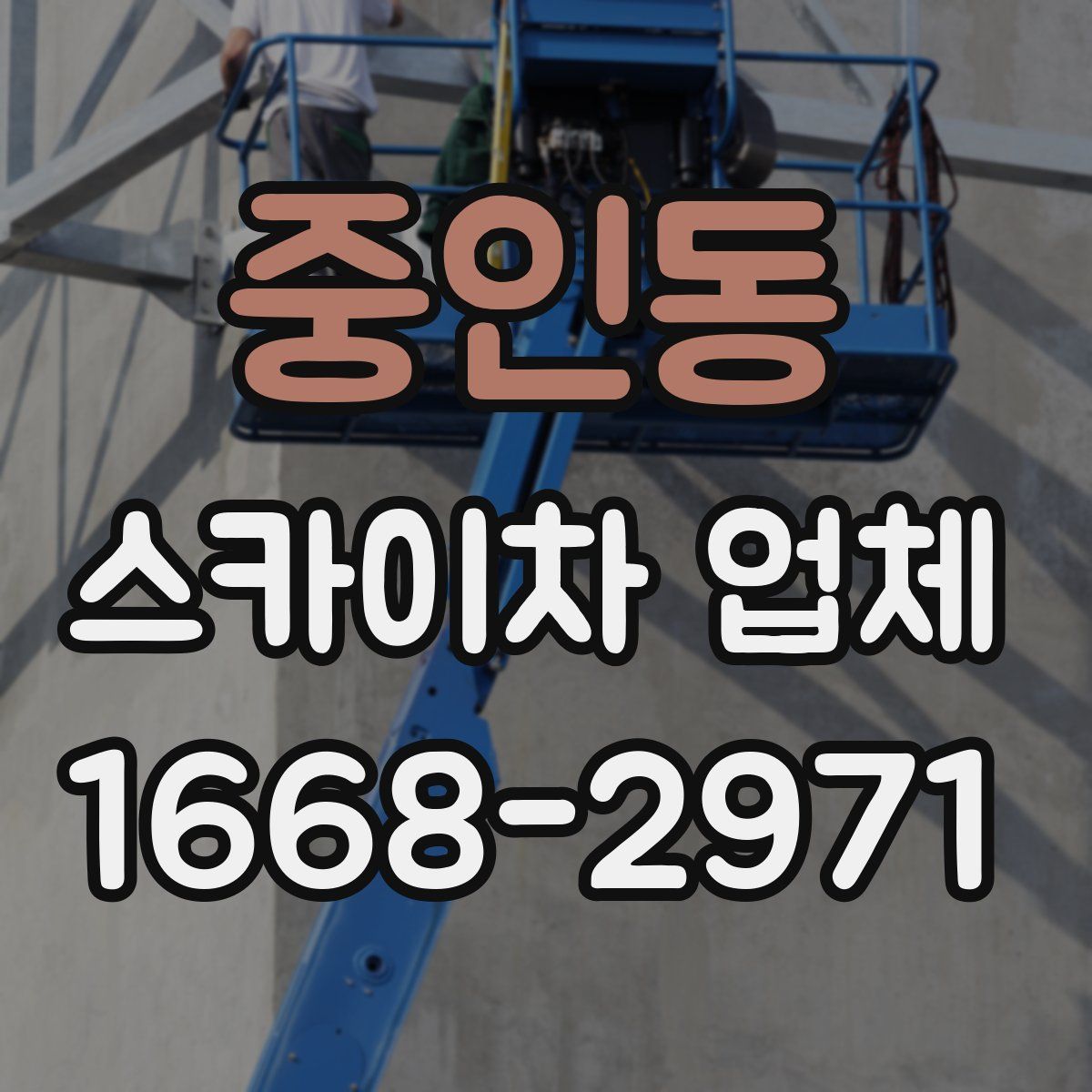 중인동 스카이차 업체