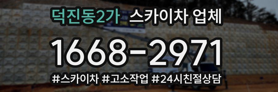 덕진동2가 스카이차 업체