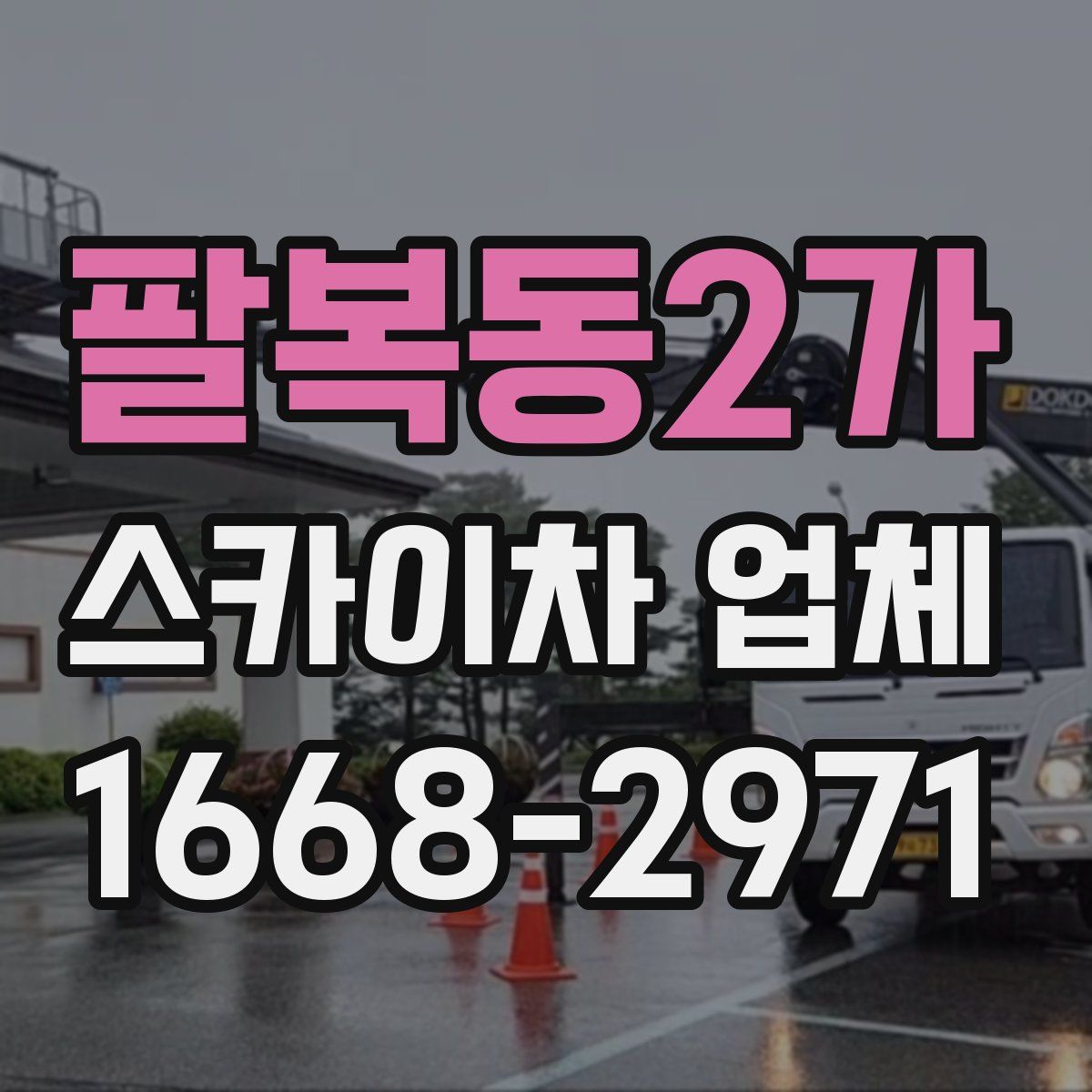 팔복동2가 스카이차 업체