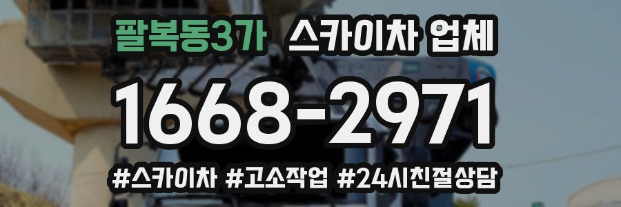 팔복동3가 스카이차 업체