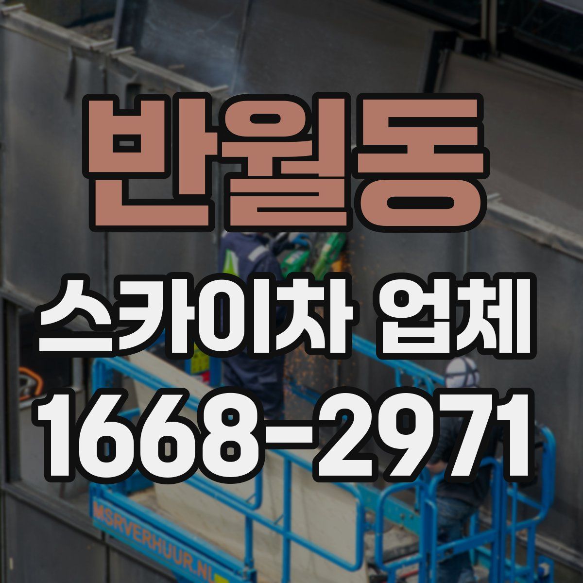 반월동 스카이차 업체