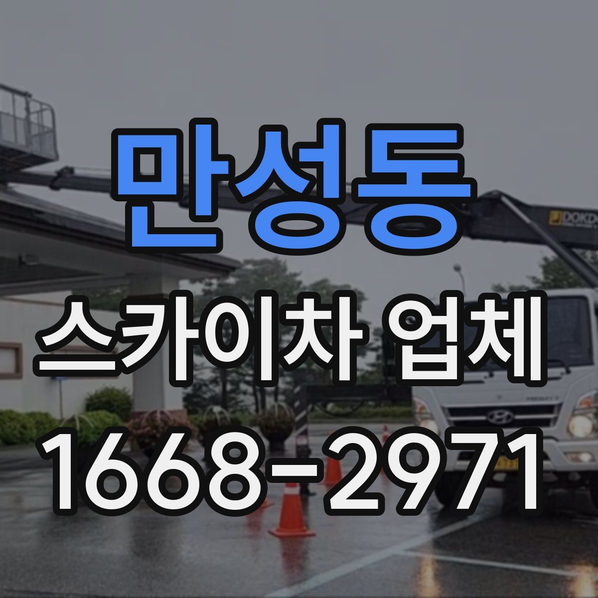 만성동 스카이차 업체