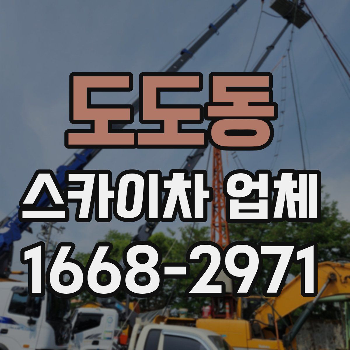 도도동 스카이차 업체