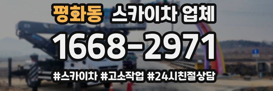 평화동 스카이차 업체