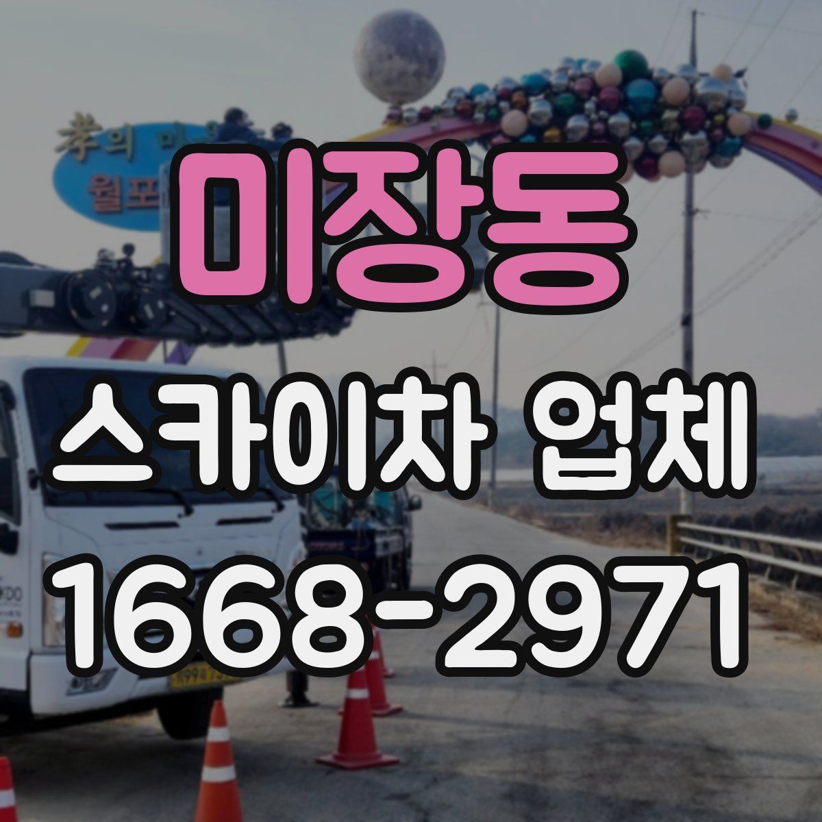 미장동 스카이차 업체